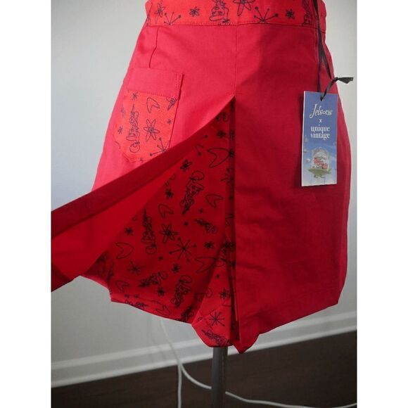 Unique Vintage Jetsons X Vintage Red Judy Print Hide & Seek Skort 3X - Picture 6 of 9